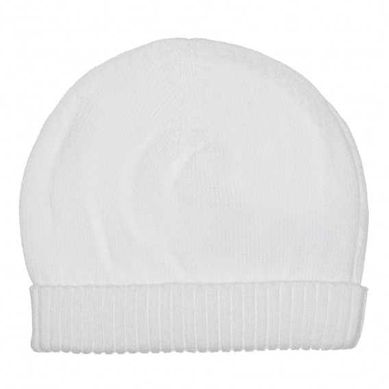 Памучна шапка за бебе, цвят: бял Chicco 267329 3