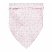 Памучна кърпа за глава за бебе с флорален принт Chicco 267415 