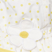 Шапка за бебе на жълти точки Chicco 267438 2