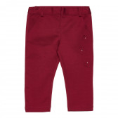 Панталон за бебе с декорация, червен Chicco 267451 