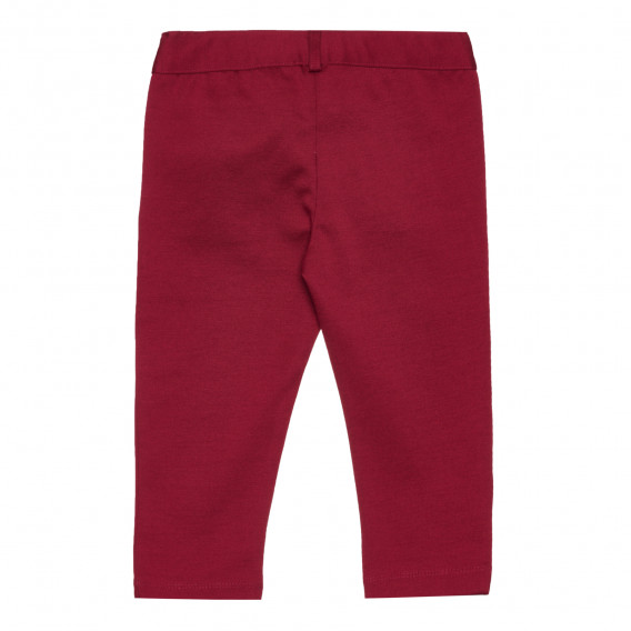 Панталон за бебе с декорация, червен Chicco 267453 4
