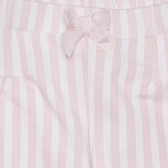 Памучен панталон за бебе на райе Chicco 267532 2