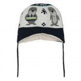 Зимна шапка "тюлени" за бебе Chicco 267596 