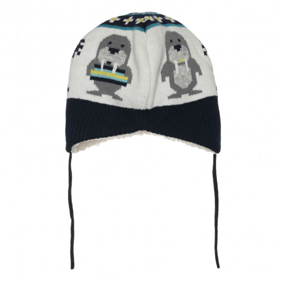 Зимна шапка "тюлени" за бебе Chicco 267598 3