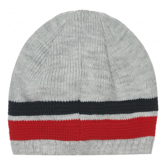 Комплект шал и шапка за бебе, сив цвят Chicco 267619 5