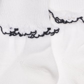 Чорапи с къдрички за момиче Chicco 267809 2