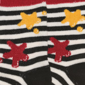 Раирани чорапи със звезди за бебе Chicco 267821 2