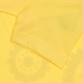 Памучна тениска LITTLE BOY за бебе, жълта Chicco 267843 3