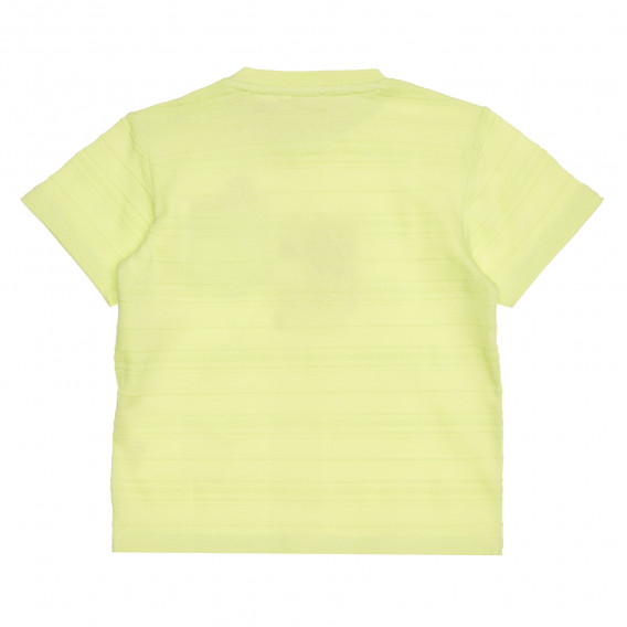 Памучна тениска за бебе, зелена Chicco 267916 4