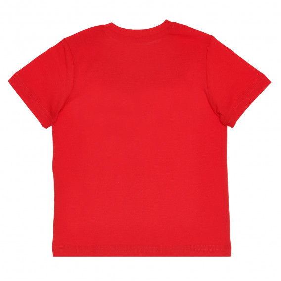 Памучна тениска TOKIO за бебе, червена Chicco 267937 4
