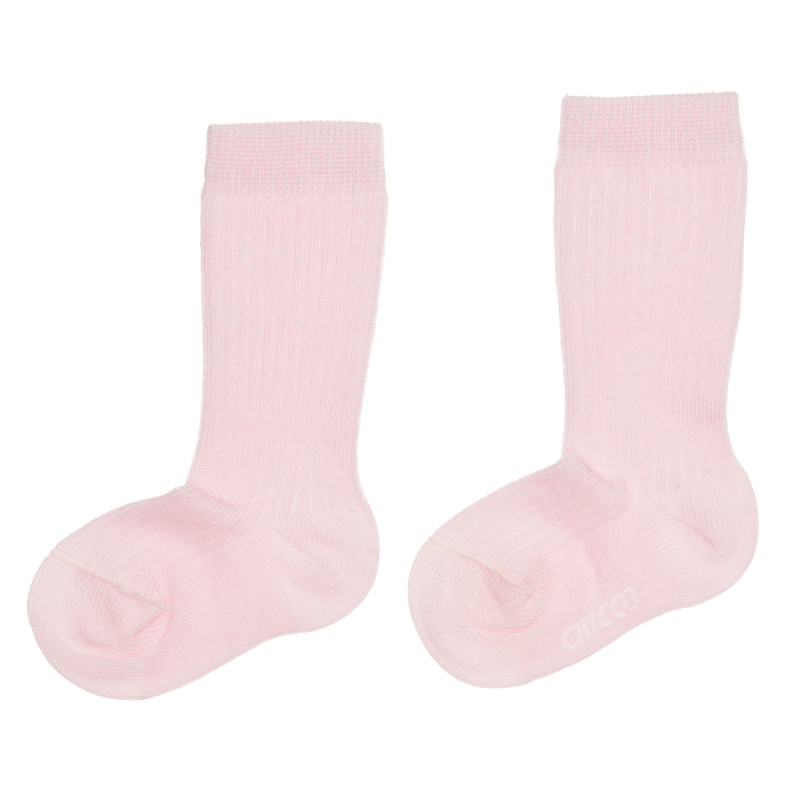 Чорапи 3/4 дължина за бебе , розови  267941