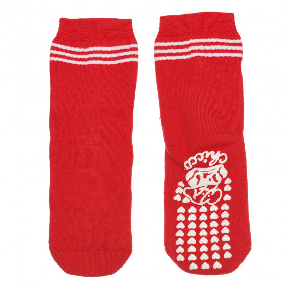 Памучни чорапи, червени Chicco 267943 