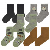 Комплект от пет броя разноцветни чорапи Name it 268027 