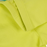 Памучен клин с дантела за бебе, зелен Benetton 268141 2
