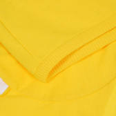 Къс панталон с апликация на мече за бебе, жълт Benetton 268193 2