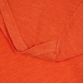 Памучна тениска, оранжева Benetton 268529 2