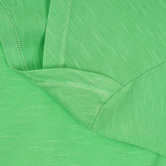 Памучна тениска, зелена Benetton 268532 2
