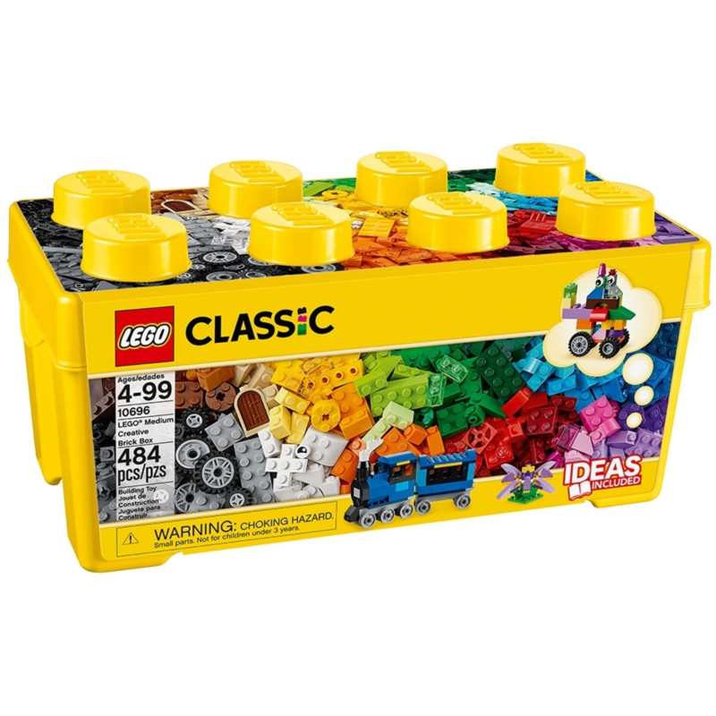 Конструктор - Средна творческа кутия за блокчета, 484 части  268823