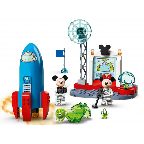 Конструктор - Космическата ракета на Mickey и Minnie, 88 части Lego 268843 2
