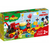 Конструктор - Влак за рождения ден на Mickey и Minnie, 22 части Lego 268865 