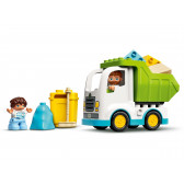 Конструктор - Камион за отпадъци и рециклиране, 19 части Lego 268885 4