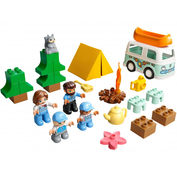 Конструктор - Приключение със семеен кемпер, 30 части Lego 268894 3