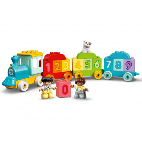 Конструктор - Влакът на числата - научете се да броите, 23 части Lego 268898 2