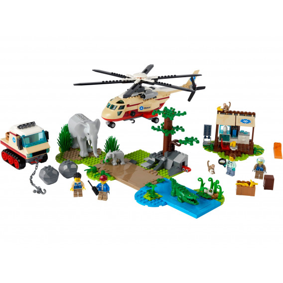 Конструктор - Спасителна операция в дивото, 525 части Lego 268995 2