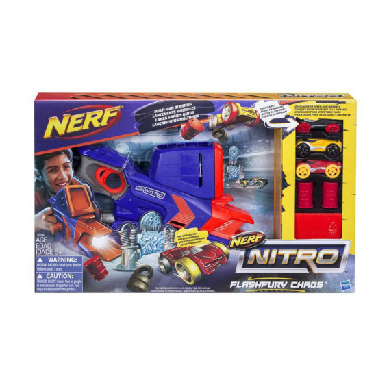 Бластер Flashfury Nitro Chaos Nerf 2691 