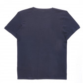 Памучна блуза с дълъг ръкав за момче синя Billabong 269160 4