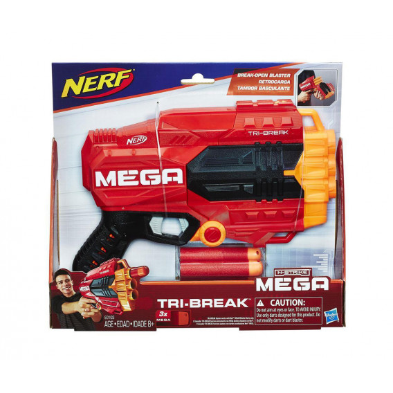 Бластер Mega Tri-break Nerf 2693 
