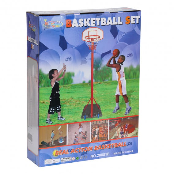 Баскетболен кош, Регулируем 200 - 236 см. King Sport 269330 6