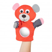 Мека играчка за куклен театър Bears, корал Canpol 269555 3