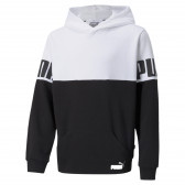 Суитшърт с качулка в бяло и черно Puma 269746 