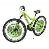 Детски велосипед EXPLORER MAGNITO  24, зелено с черно Venera Bike 269944 