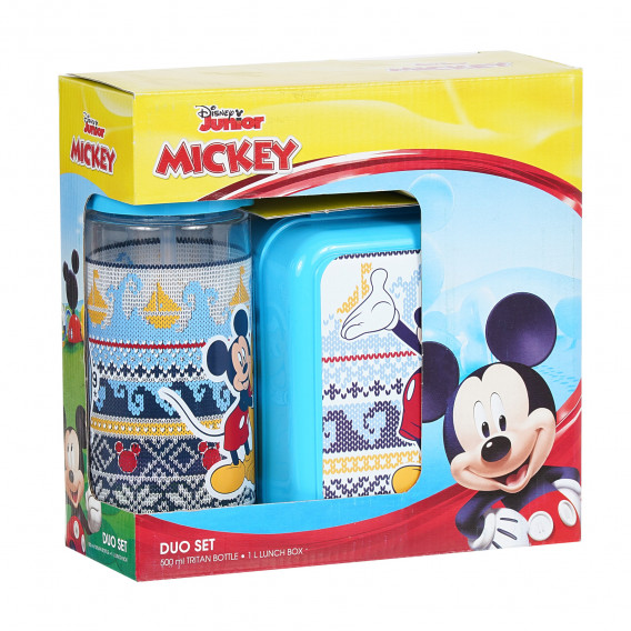 Комплект бутилка 500мл и кутия за храна, Мики Маус Mickey Mouse 270107 4