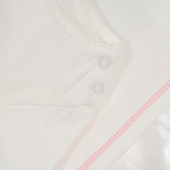 Памучен комплект от блуза и клин за бебе, многоцветен Cool club 270415 4