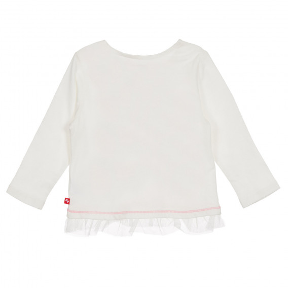 Памучен комплект от блуза и клин за бебе, многоцветен Cool club 270416 5