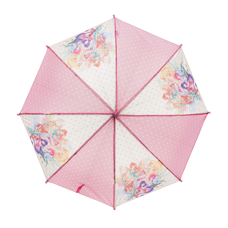 Чадър с принт от филма Winx, розов  270904