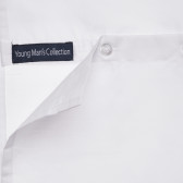 Риза с къс ръкав и джоб, бяла Cool club 271230 2