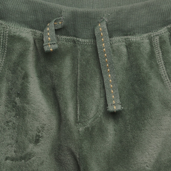 Плюшени панталони за бебе, зелени Cool club 271878 2