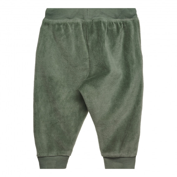 Плюшени панталони за бебе, зелени Cool club 271879 4