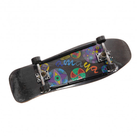 Скейтборд Vintage 90/96 - galaxy , цвят графит Amaya 272505 4