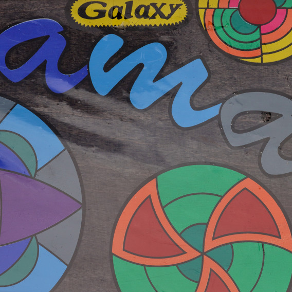 Скейтборд Vintage 90/96 - galaxy , цвят графит Amaya 272507 2