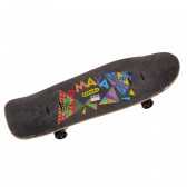 Скейтборд Vintage 90/96 - glide , цвят графит Amaya 272508 