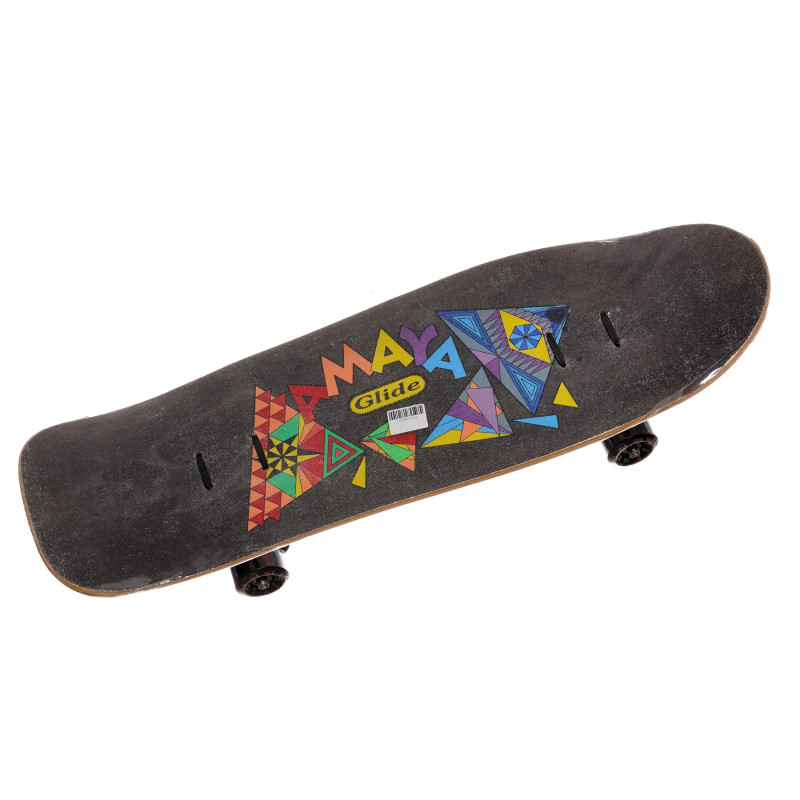 Скейтборд Vintage 90/96 - glide , цвят графит  272508