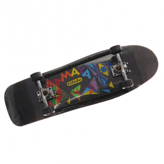 Скейтборд Vintage 90/96 - glide , цвят графит Amaya 272509 4