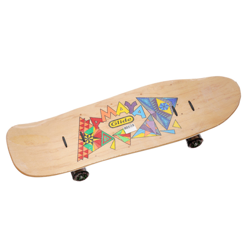 Скейтборд Vintage 90/96 - glide , цвят бежов  272520
