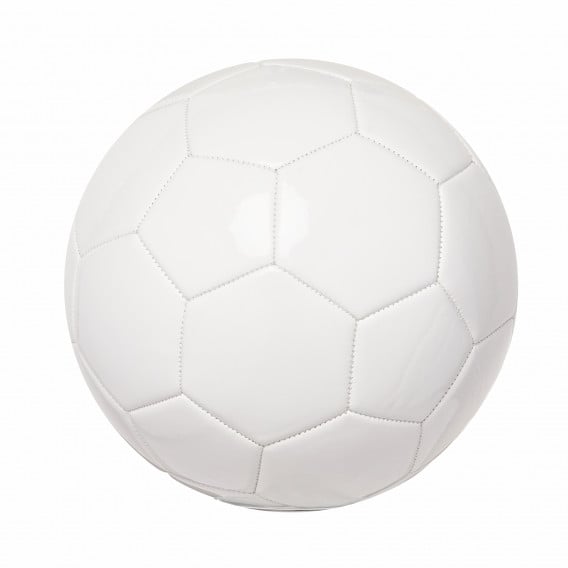 Класическа футболна топка, номер 5, бяла Amaya 274429 