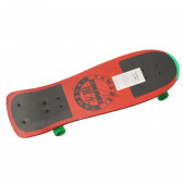 Скейтборд, c-480, червен със зелени акценти Amaya 274448 